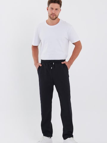 comeor Regular Workout Pants 'Jogginghose Herren Warm' in Black: front