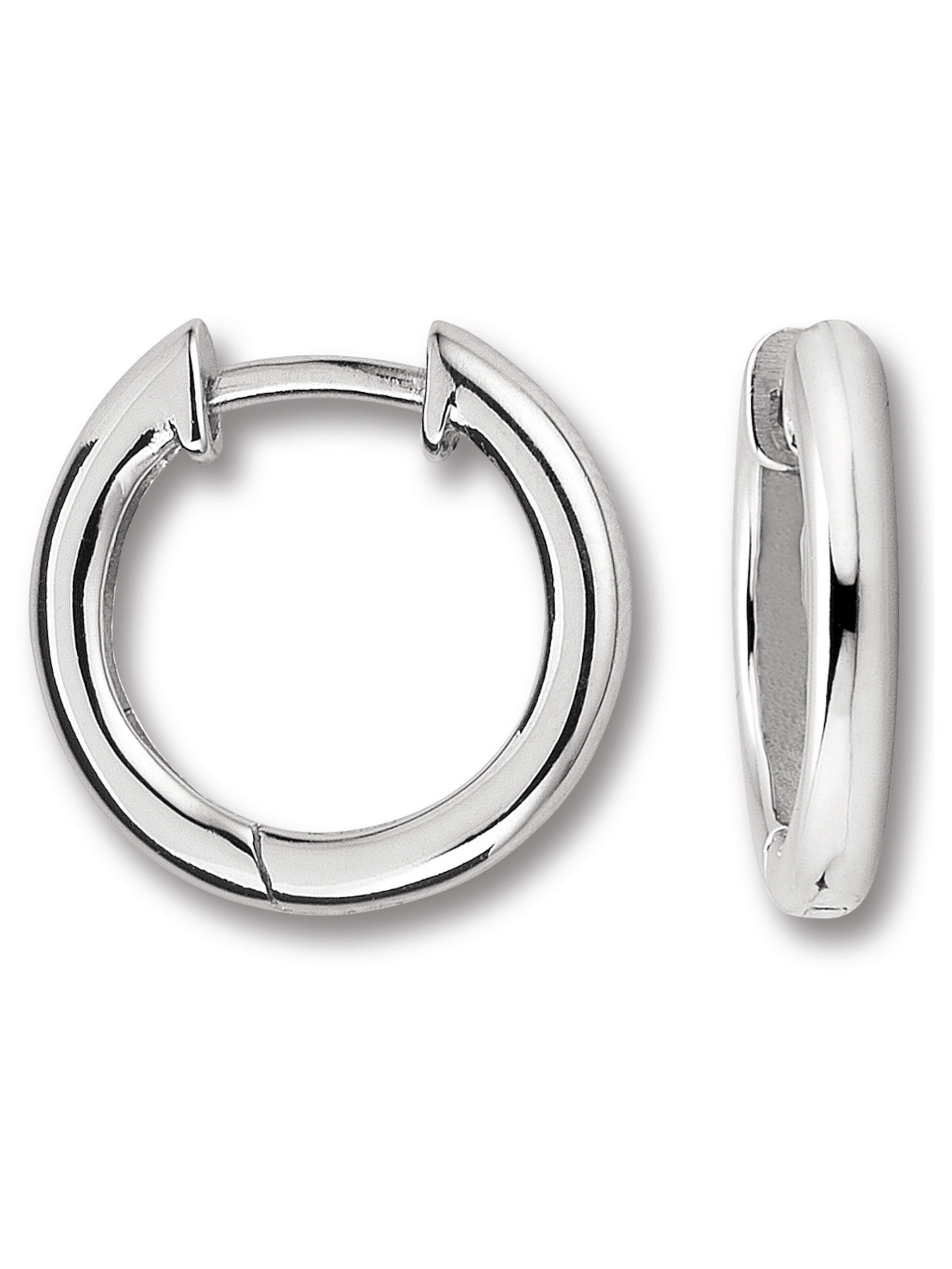 ONE ELEMENT Ohrringe in Silber: Vorderseite