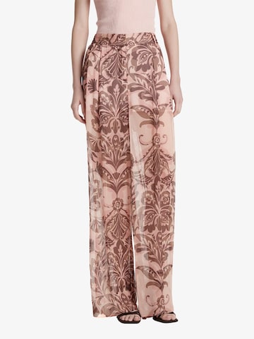 Loosefit Pantalon SPACE SIMONA CORSELLINI en rose : devant
