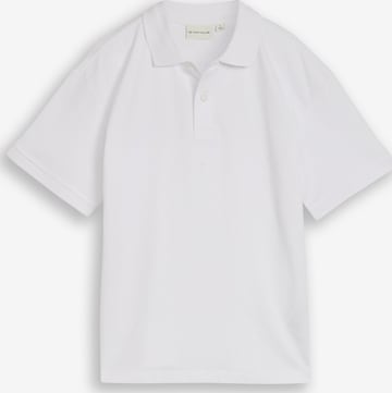 TOM TAILOR Shirt in White: front