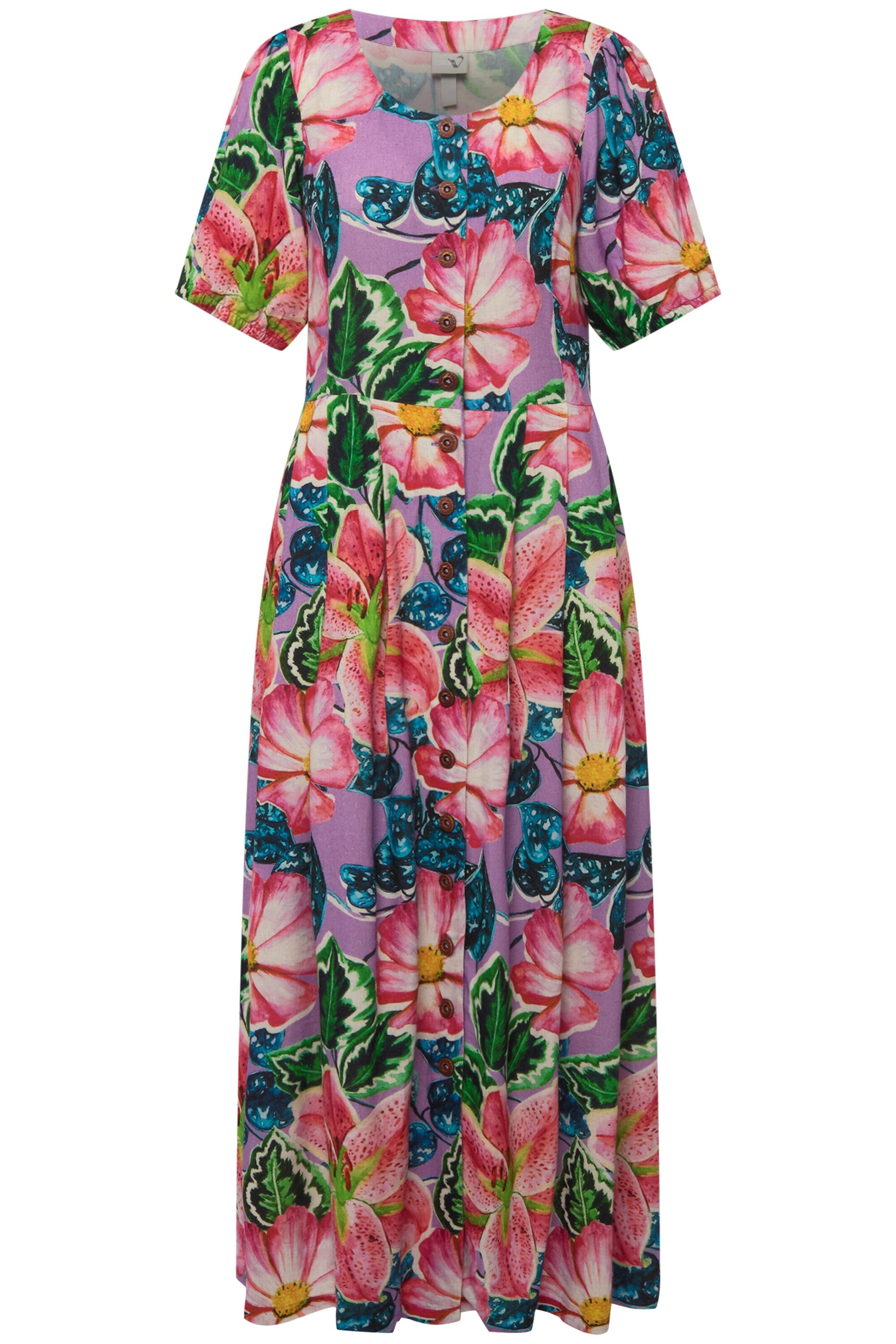 Robe Ulla Popken en mélange de couleurs : devant