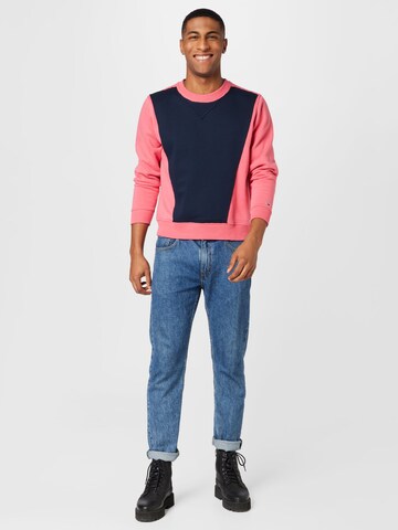 Felpa di Tommy Jeans in rosa