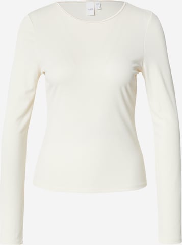 YAS Shirt 'YASPALOMA' in Beige: front
