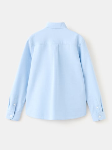 MANGO KIDS Regular fit Overhemd 'ROXFORD' in Blauw