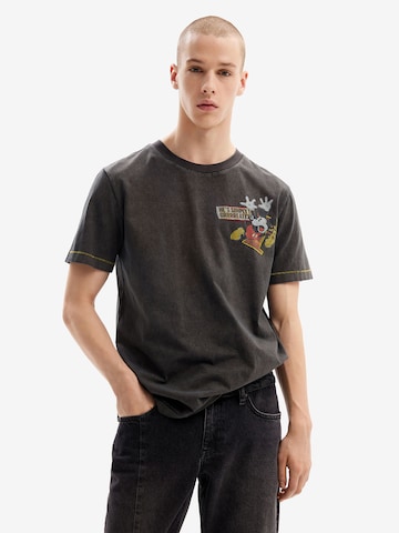 Desigual T-shirt 'Mickey Mouse' i svart: framsida
