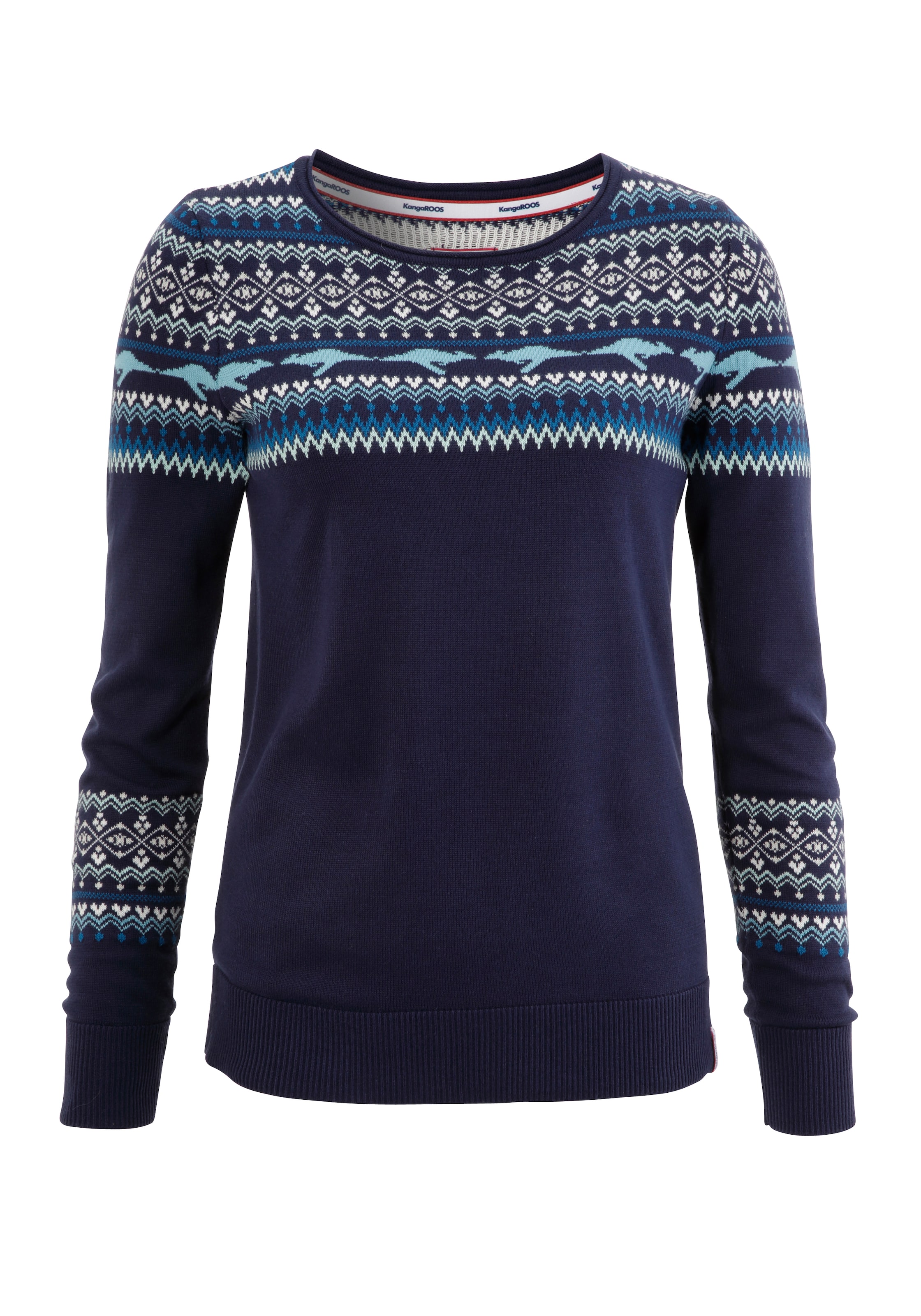 KangaROOS Pullover in Blau: Vorderseite