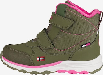 TROLLKIDS Boots 'Hafjell' in Green: front