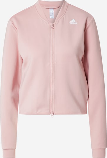 ADIDAS PERFORMANCE Training Jacket in Mauve / White, Item view