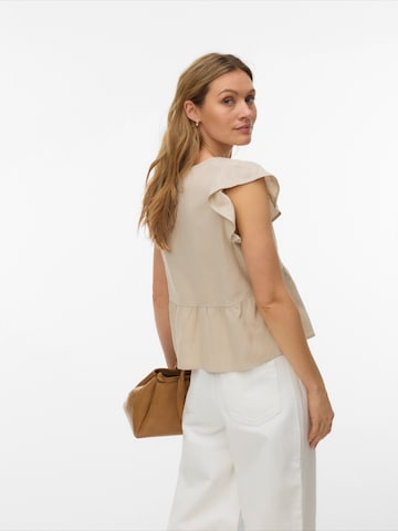 VERO MODA Blouse 'VMMYMILO' in Grijs