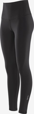 Skinny Pantaloni sportivi 'HWL117C' di Winshape in nero