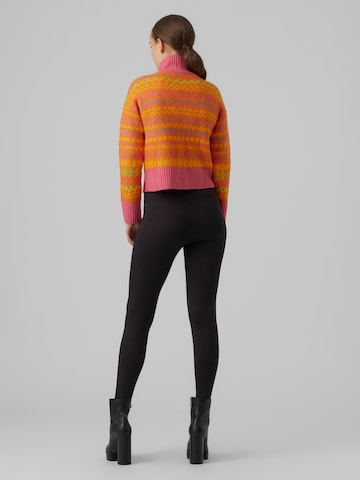 VERO MODA - Pullover 'GLO' em laranja