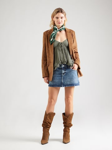 Jupe 'SANTA CRUZ' HOLLISTER en bleu