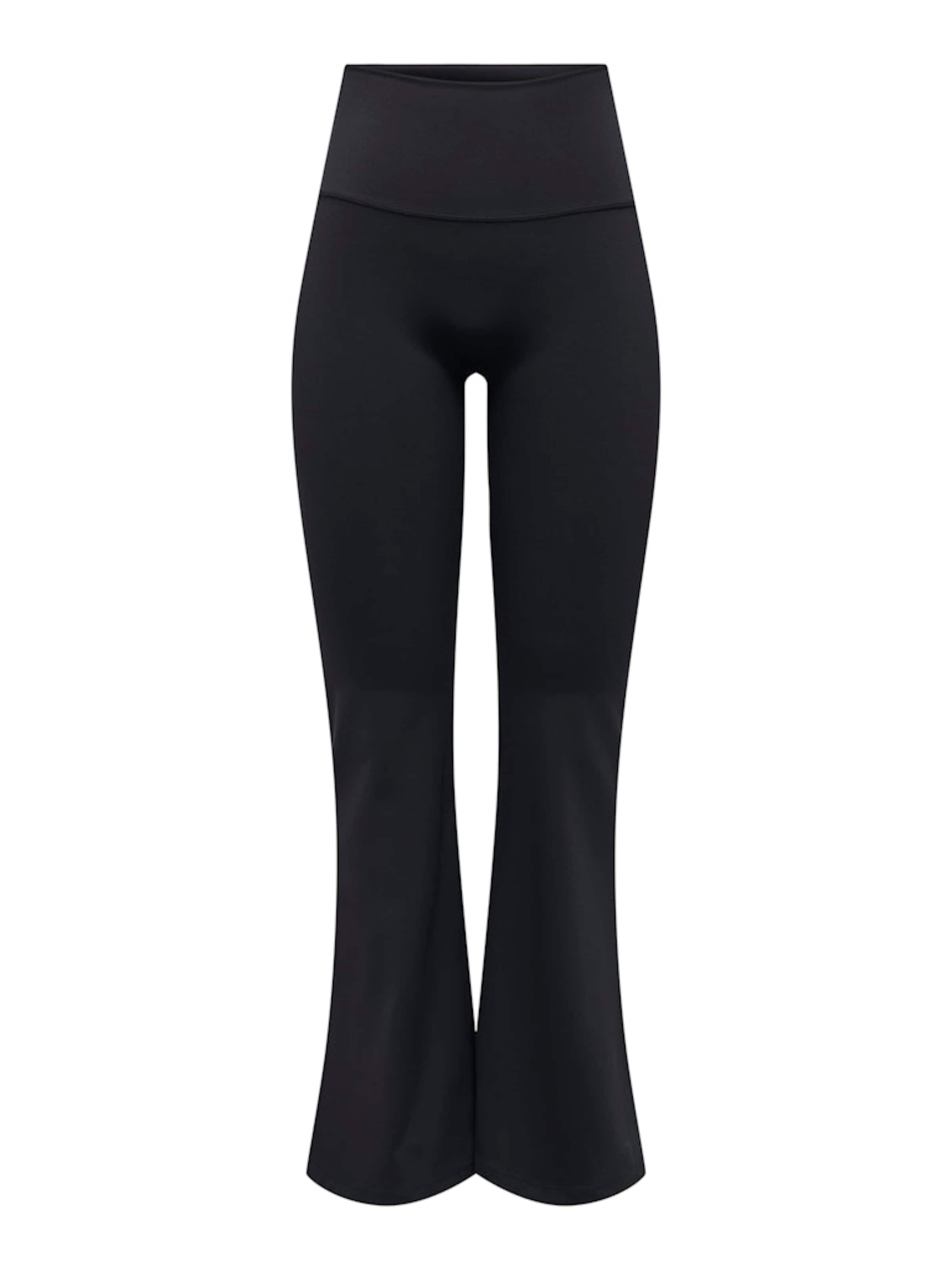 évasé Pantalon de sport 'ONPJAM-3-SANA' ONLY PLAY en noir : devant