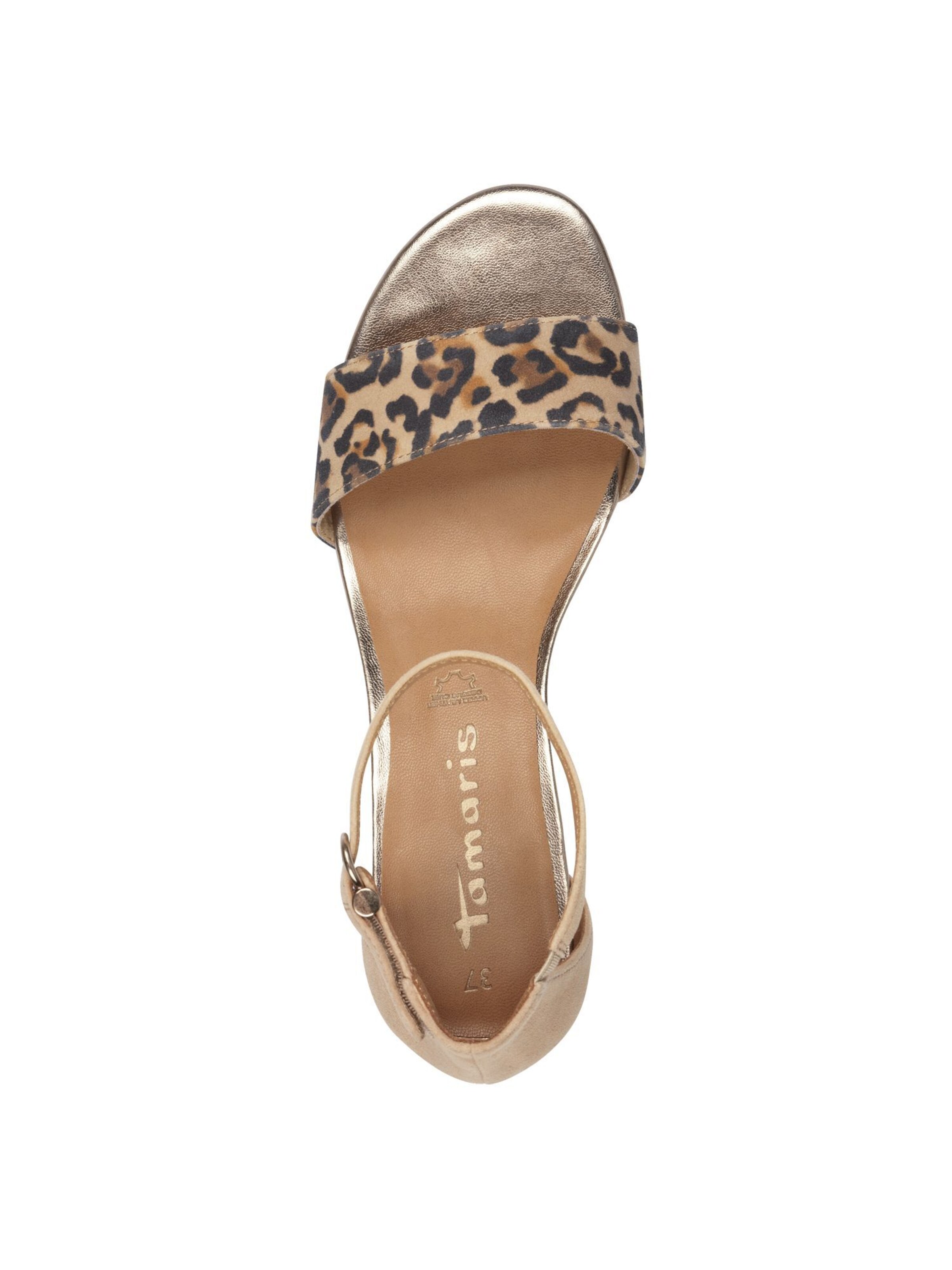 Tamaris Sandalen met riem in Bruin