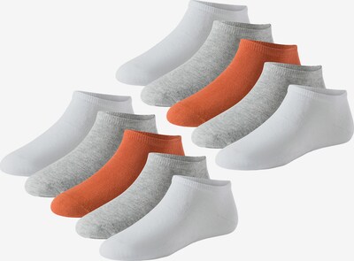 SCHIESSER Chaussure basse ' Comfort ' en gris / orange / blanc, Vue avec produit