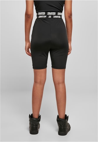 Coupe slim Pantalon de sport Starter Black Label en noir