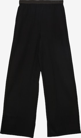 s.Oliver Wide leg Broek in Zwart: voorkant