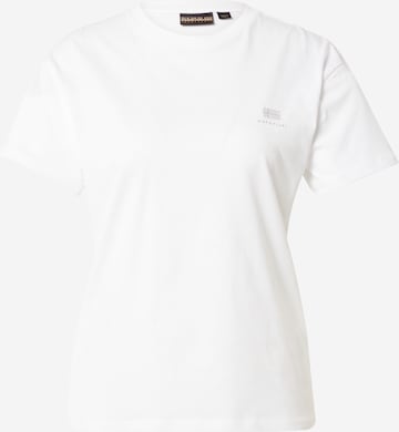 NAPAPIJRI - Camiseta 'NINA' en blanco: frente