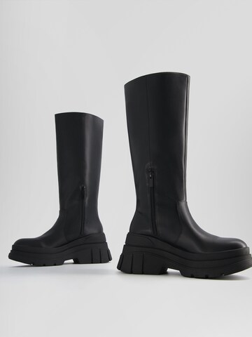 Bottes Bershka en noir