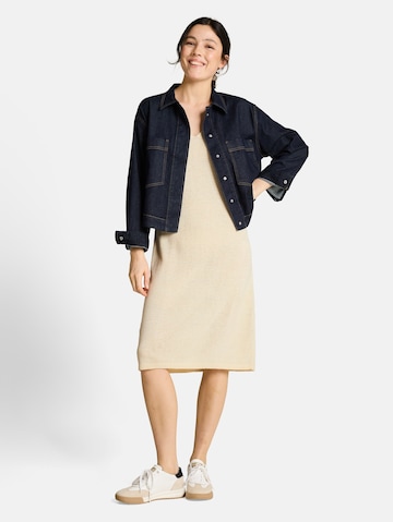 TOM TAILOR DENIM Strickkleid in Beige