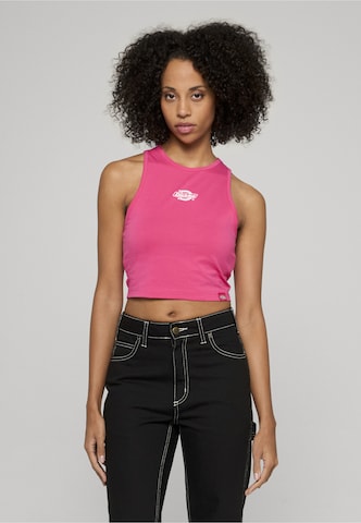 Haut 'Powers' DICKIES en rose : devant