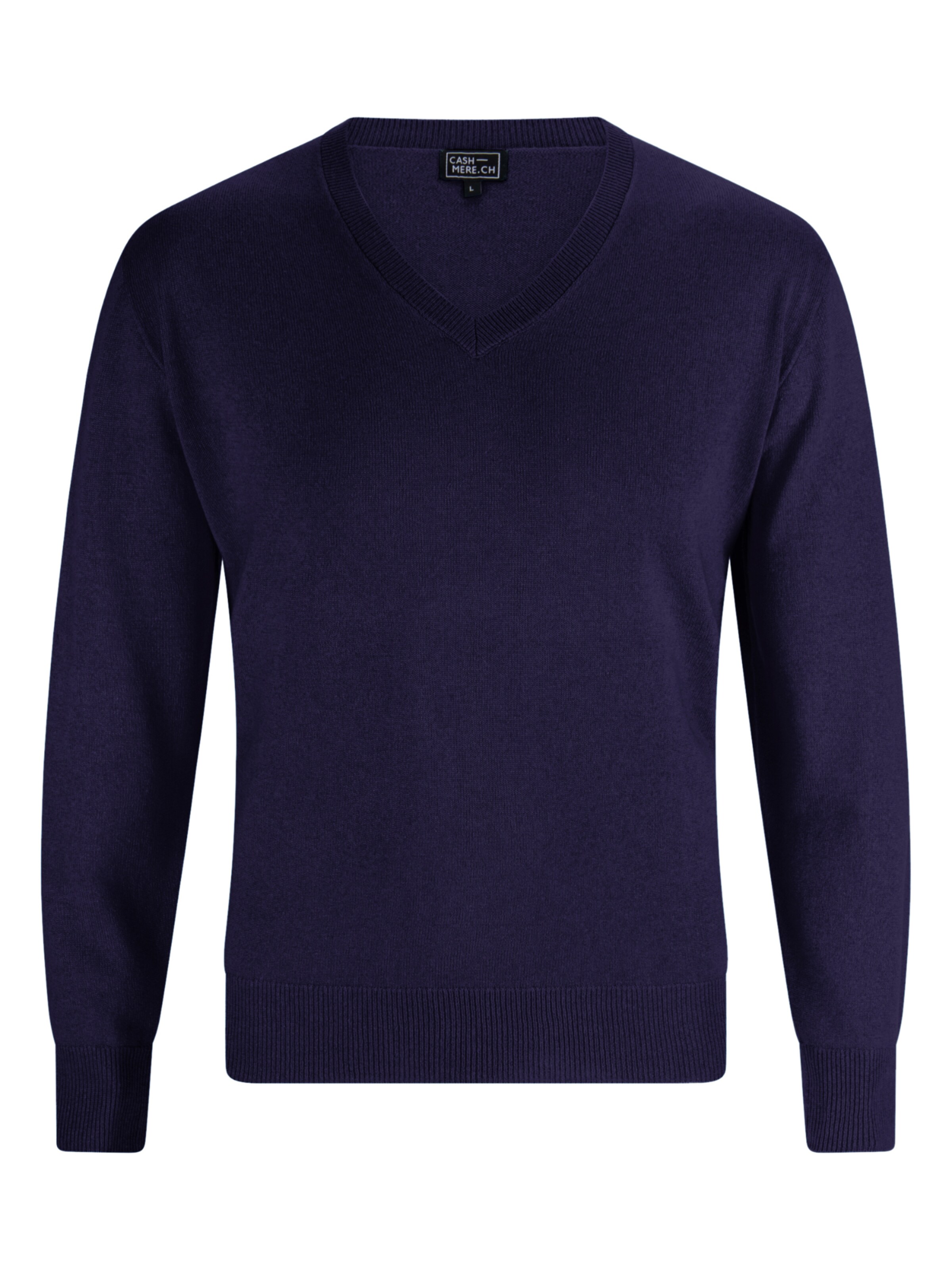 Pull-over CASH-MERE.CH en bleu : devant