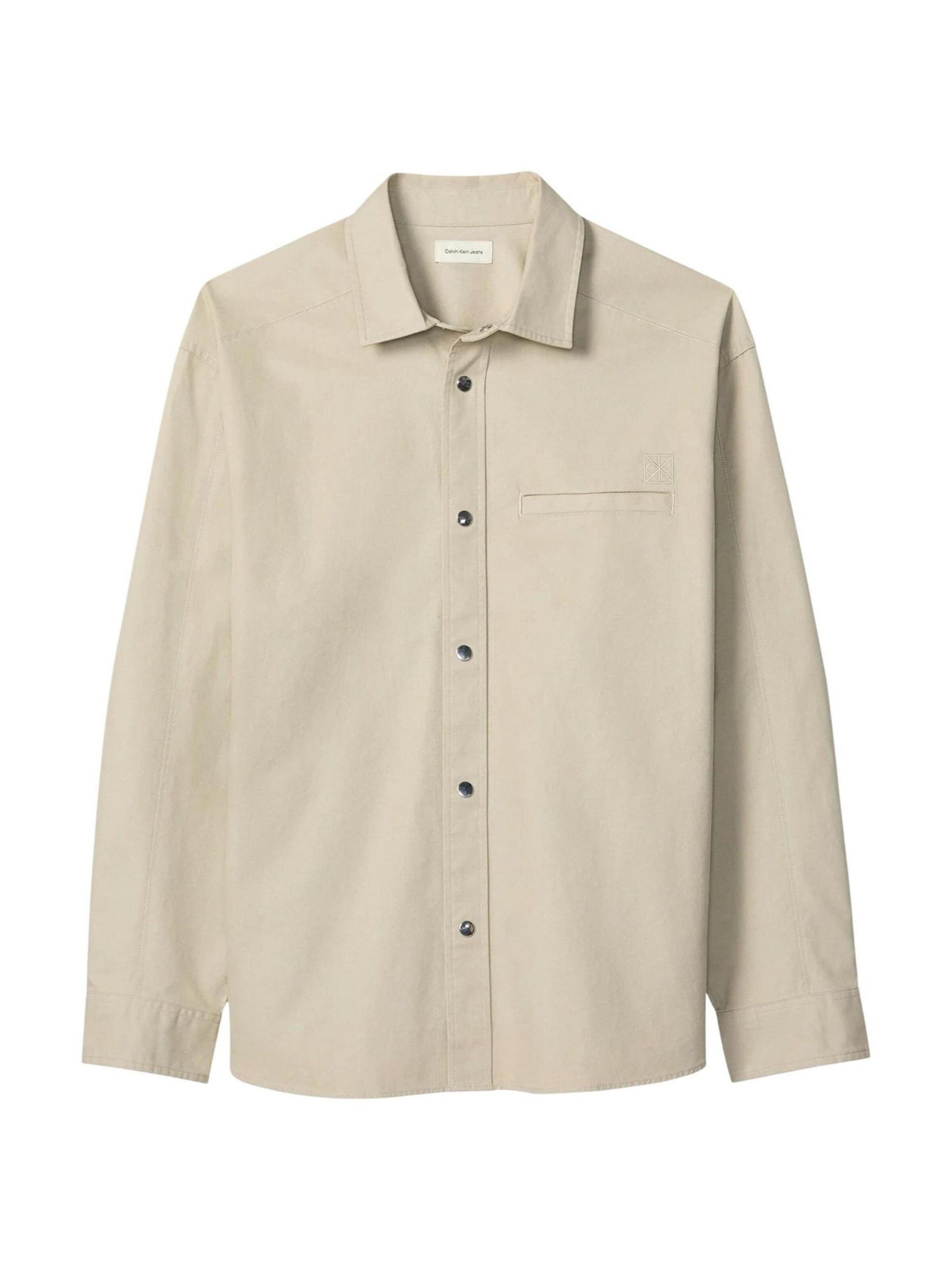 Calvin Klein Jeans Tussenjas 'LV04RE109G' in Beige: voorkant