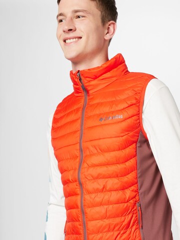 COLUMBIA Sportsvest 'Powder Pass' i oransje