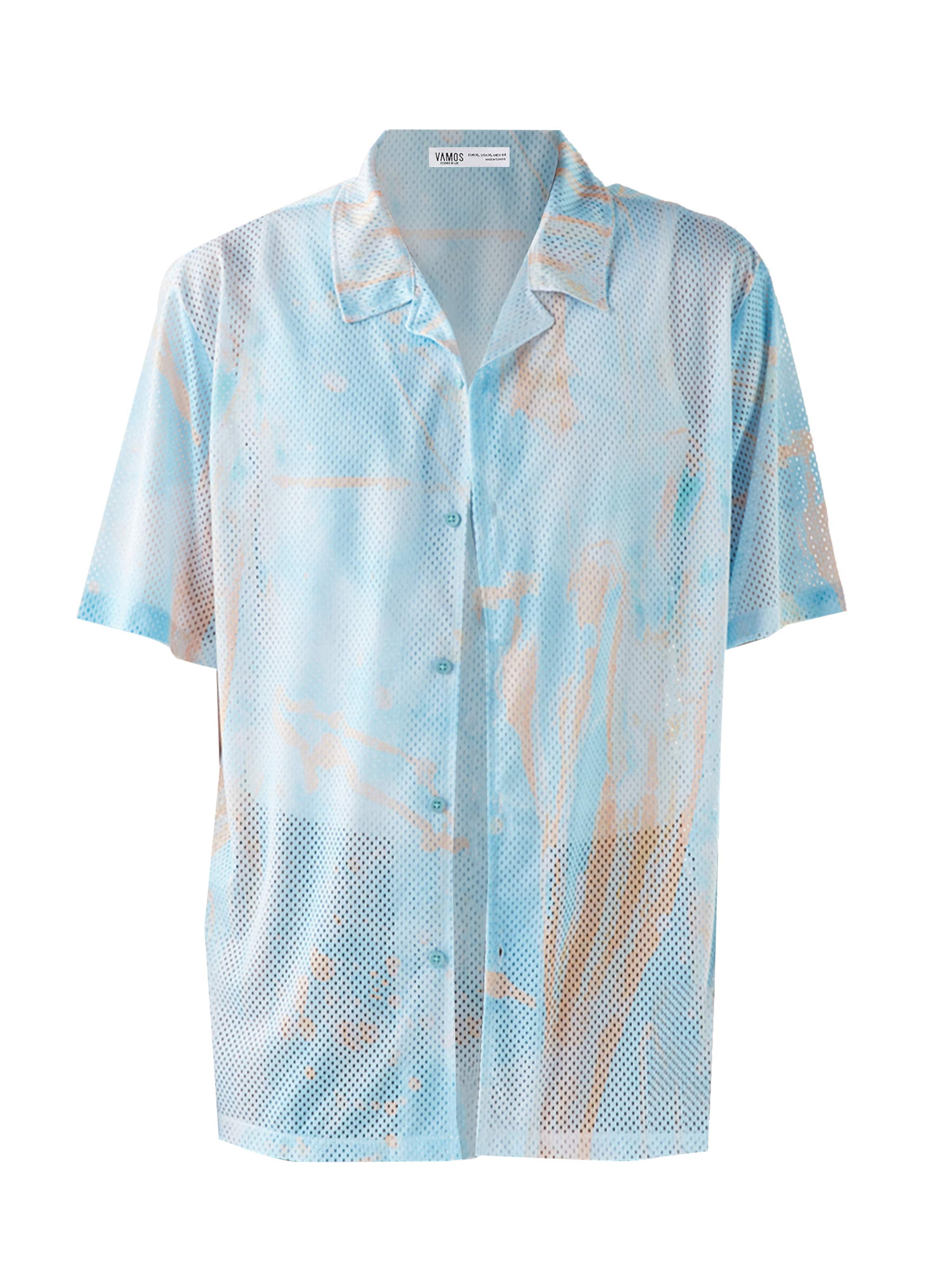 VAMOS CLO Πουκάμισο σε μπλε: μπροστά