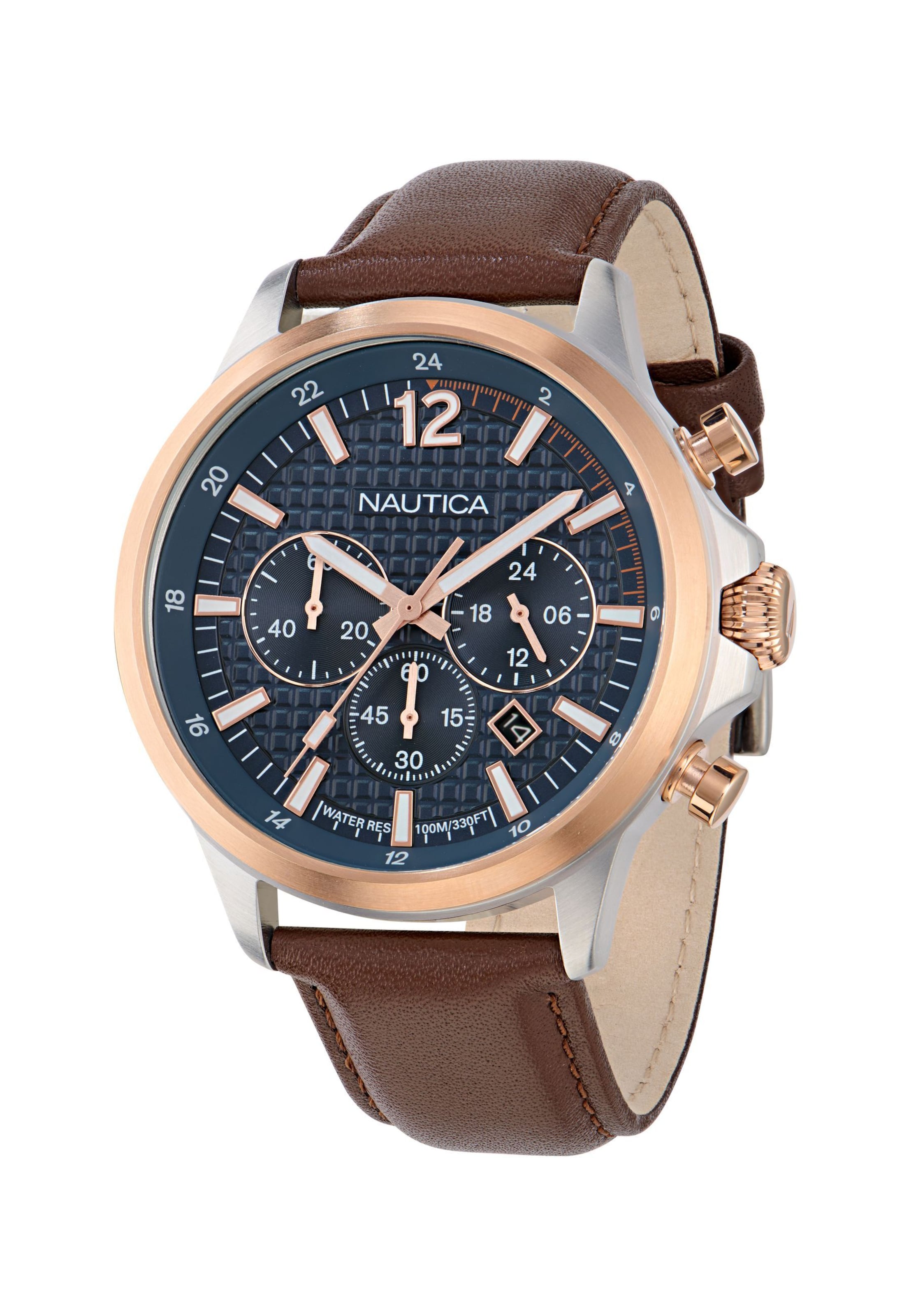 NAUTICA Analogt ur 'NCT BLUEOCEAN' i blå