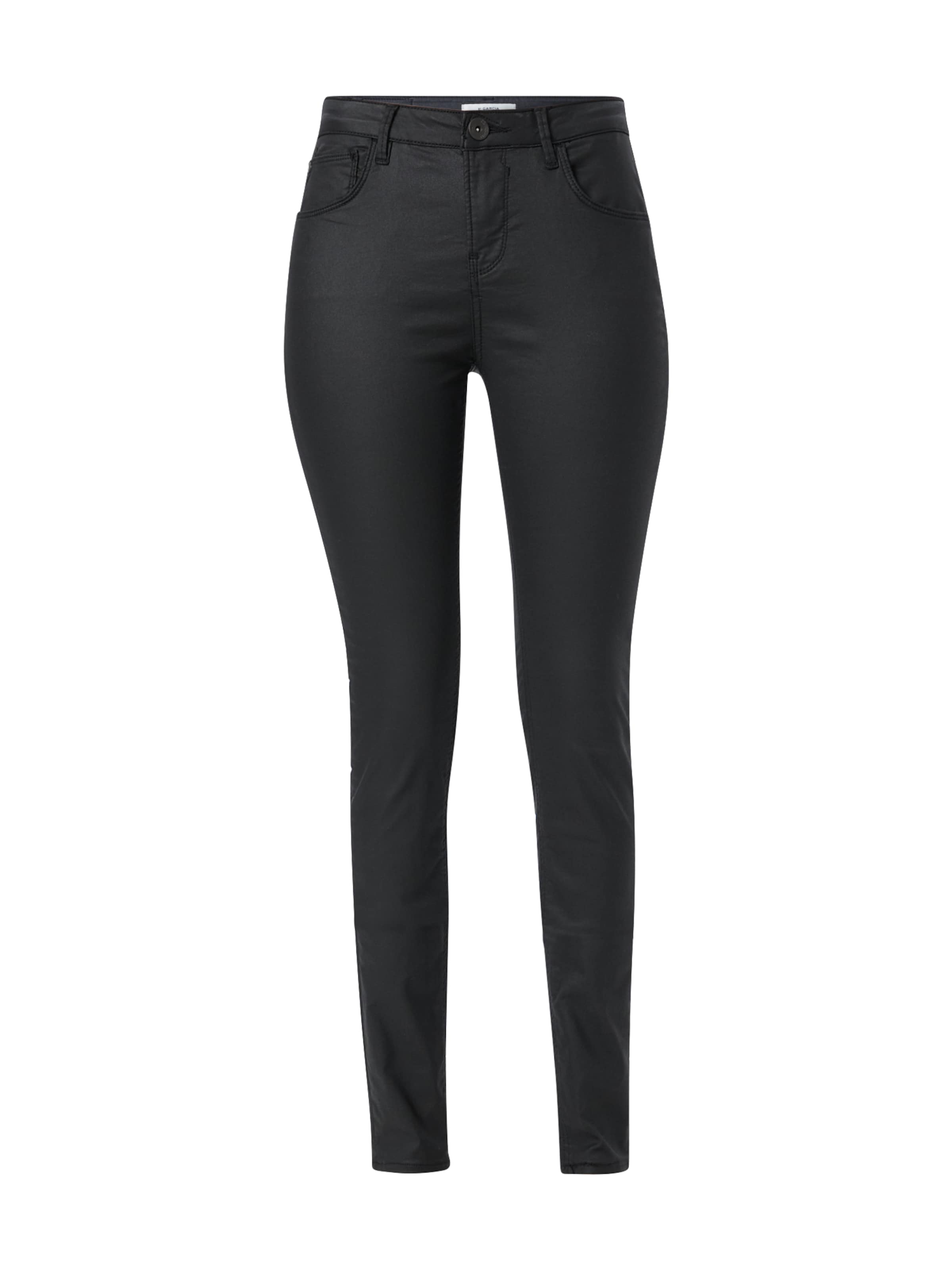 melns GARCIA Piegulošs Džinsi 'Celia': no priekšpuses