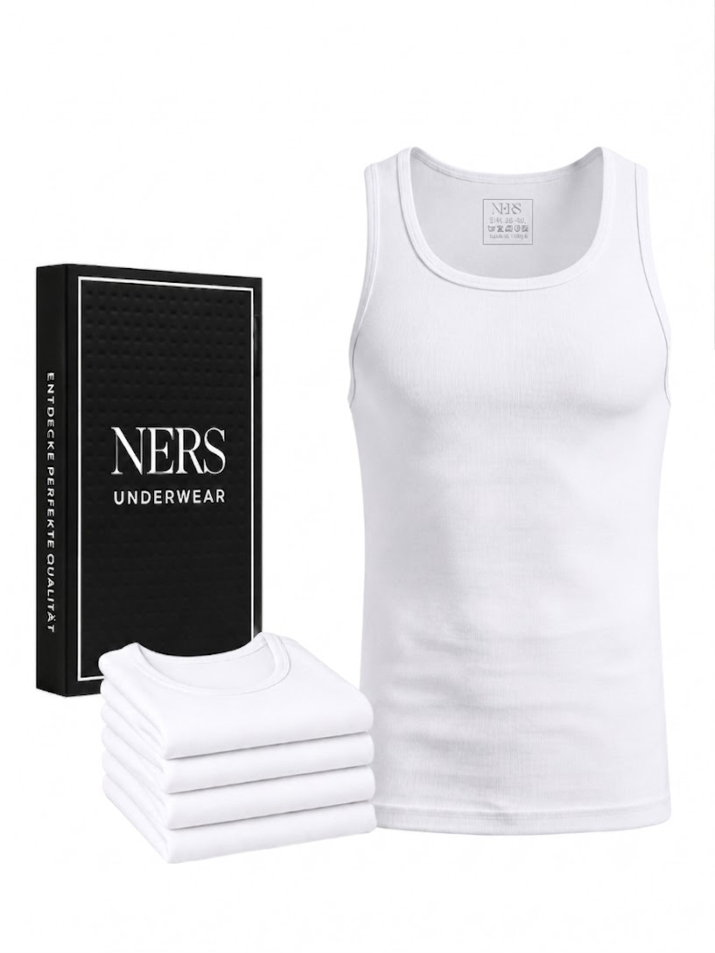 NERS Undershirt 'Luxe' in White