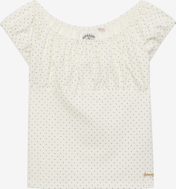 T-shirt 'Athletic Essentials' Superdry & Co en blanc : devant
