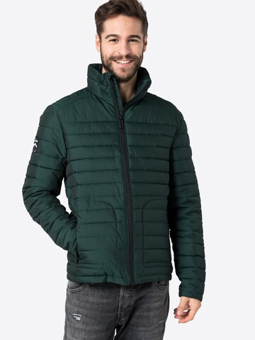 Superdry Prehodna jakna 'FUJI' | zelena barva: sprednja stran