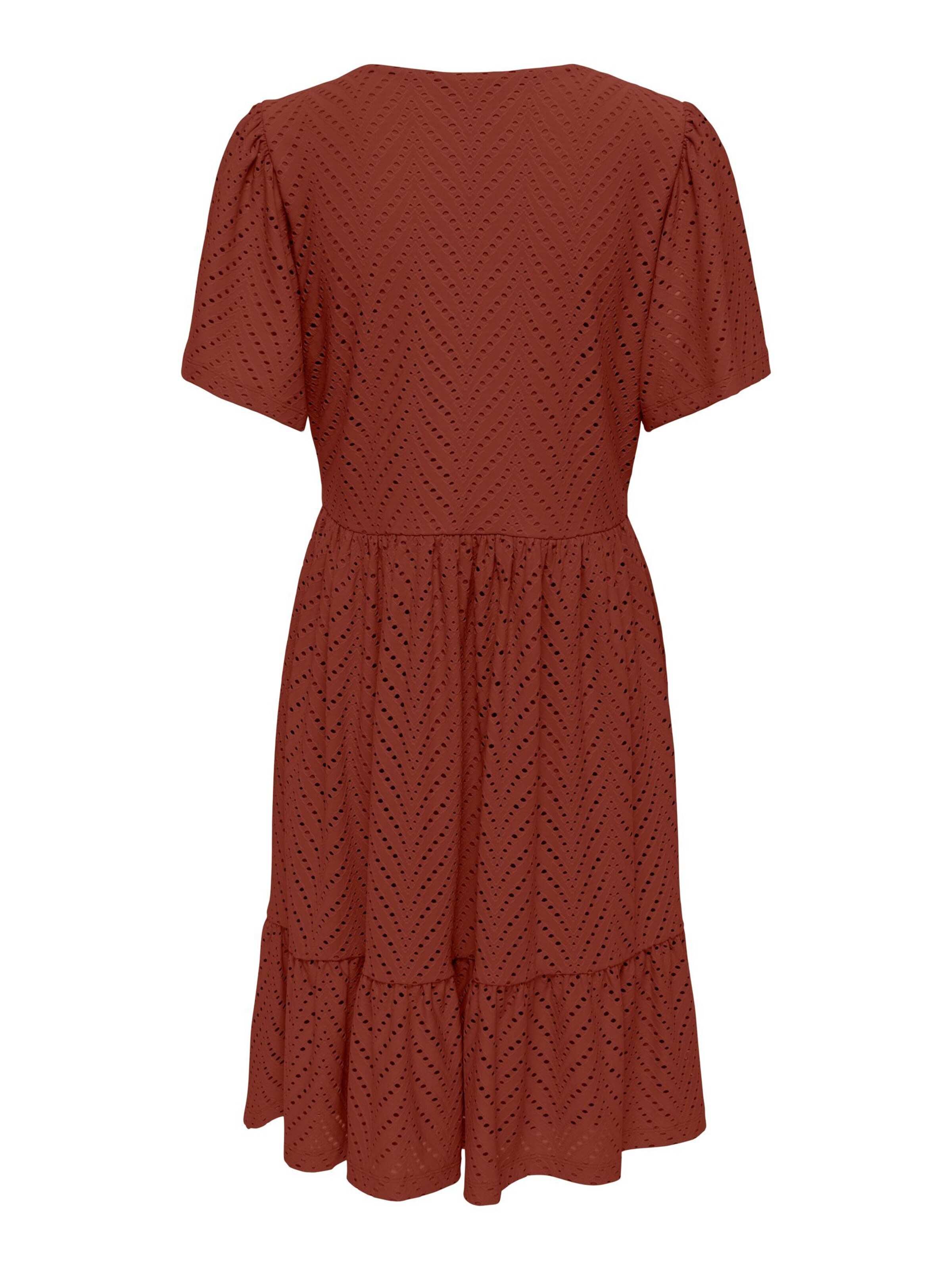 JDY Kleid in Braun