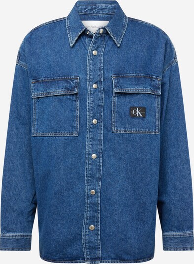 Geacă de primăvară-toamnă Calvin Klein Jeans pe albastru, Vizualizare produs