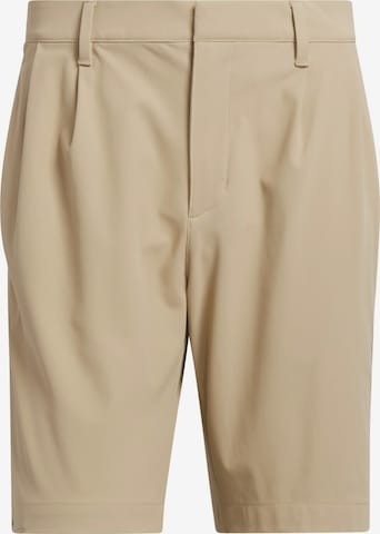 ADIDAS PERFORMANCE - Pantalón deportivo 'Originals Twistknit Pleated' en beige: frente