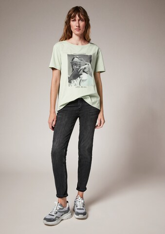 comma casual identity T-Shirt in Grün