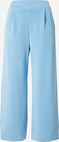 Rich & Royal - Pierna ancha Pantalón plisado en azul: frente