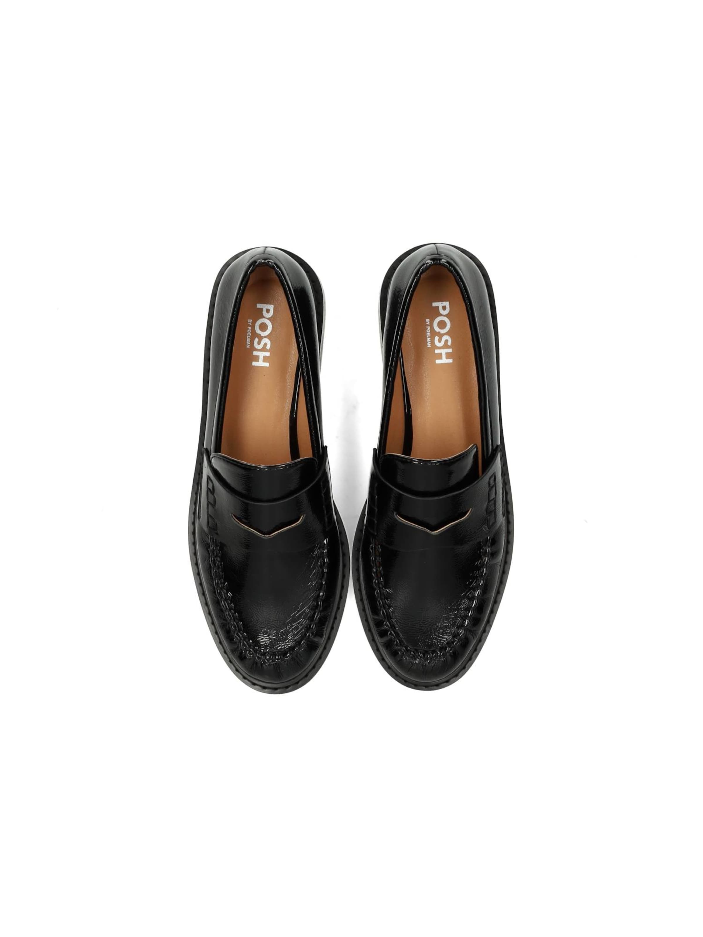 Mocassin POSH by Poelman en noir