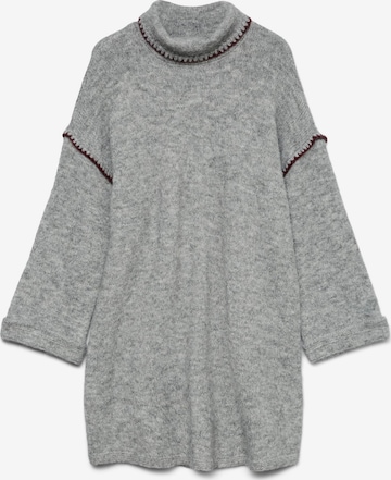 VERO MODA - Vestido de punto 'AWElla' en gris: frente