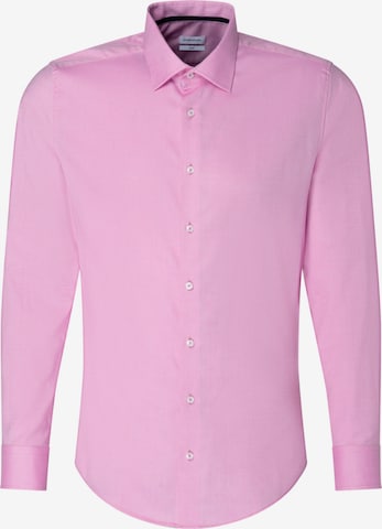 SEIDENSTICKER Slim fit Business Shirt in Pink: front