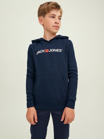 Felpa di Jack & Jones Junior in blu: frontale