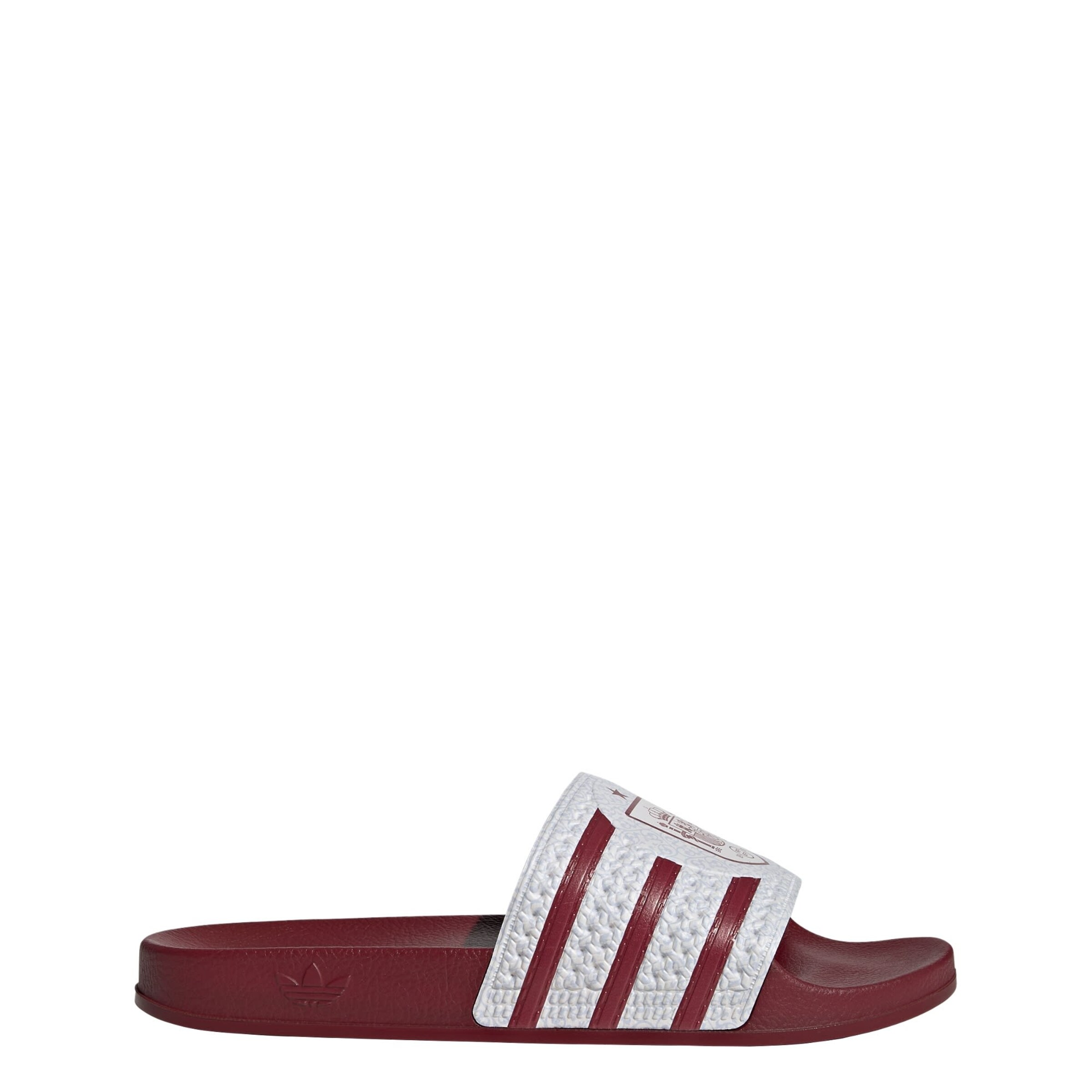 ADIDAS PERFORMANCE Claquettes / Tongs en bourgogne / blanc, Vue avec produit