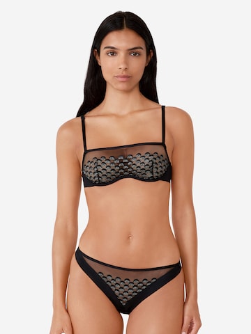 ETAM Bandeau BH in Schwarz