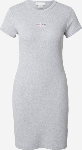 Calvin Klein Jeans Платье в Серый: спереди