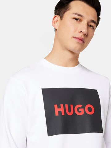 HUGO Sweatshirt 'Duragol' in Wit
