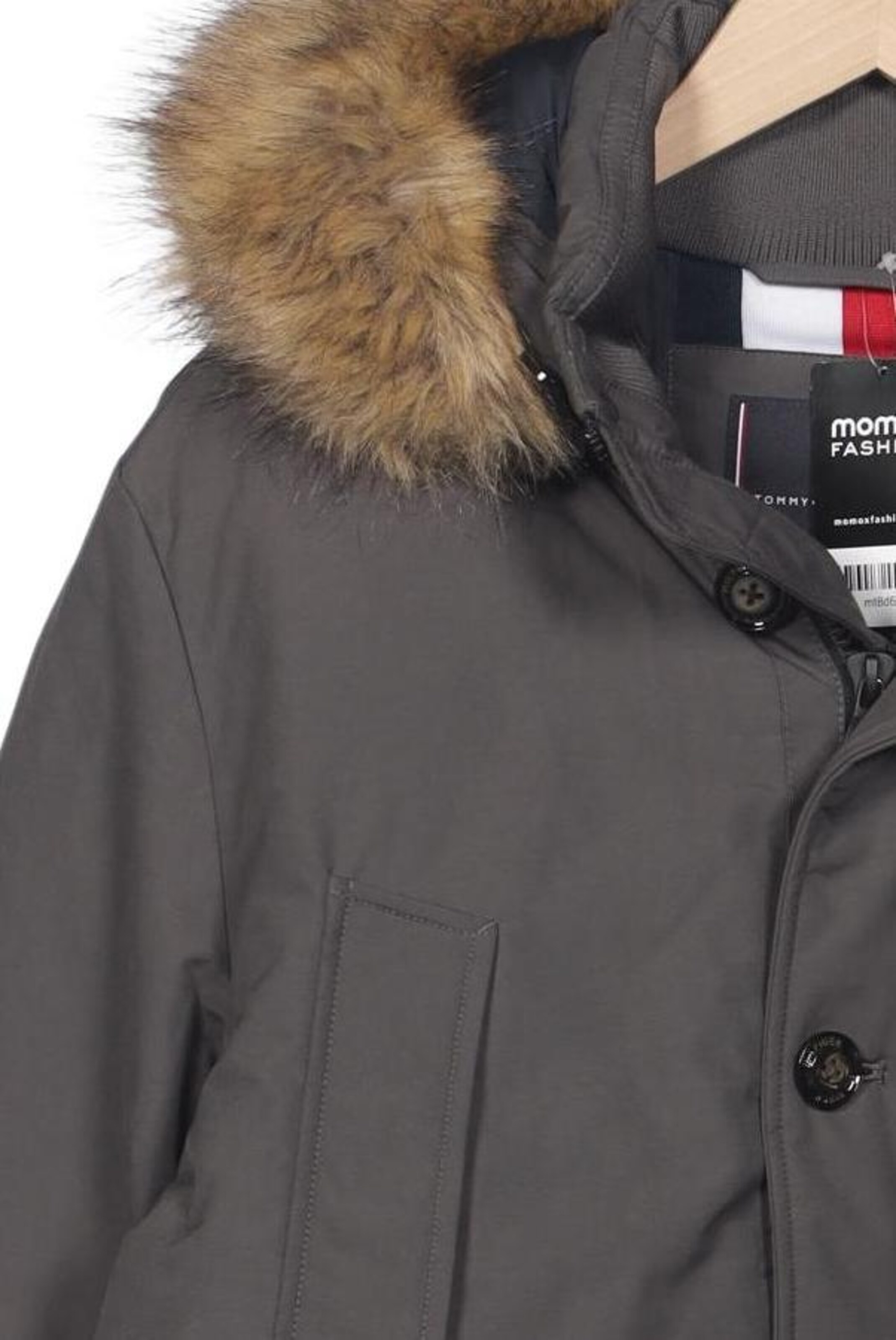 TOMMY HILFIGER Jacket & Coat in L in Grey