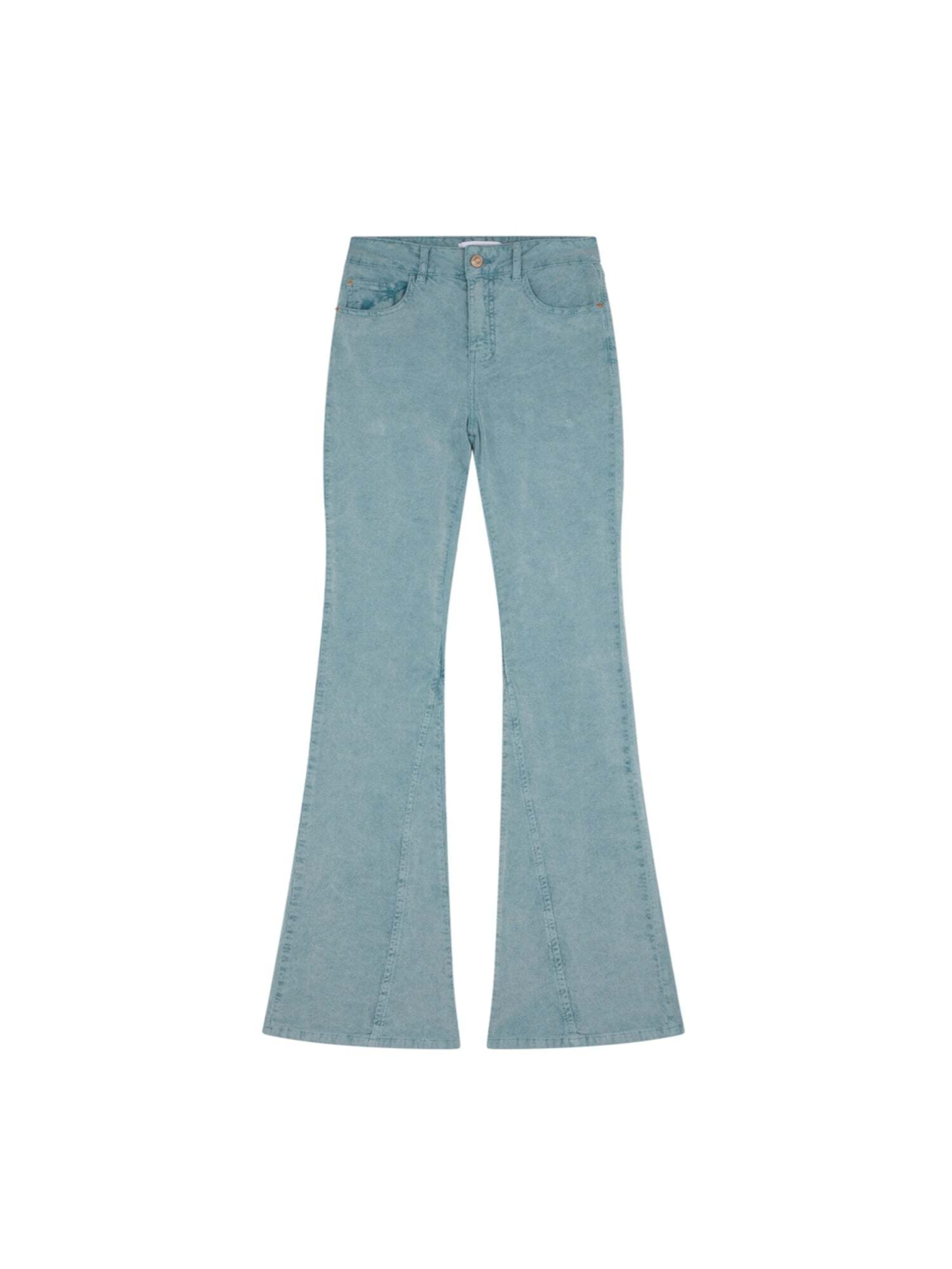 Scalpers Flared Jeans in Blauw: voorkant