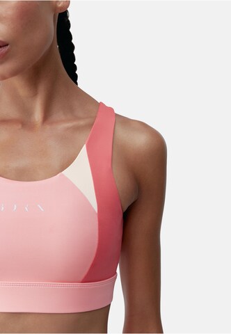Born Living Yoga Bralette Sports bra 'Darana' in Pink
